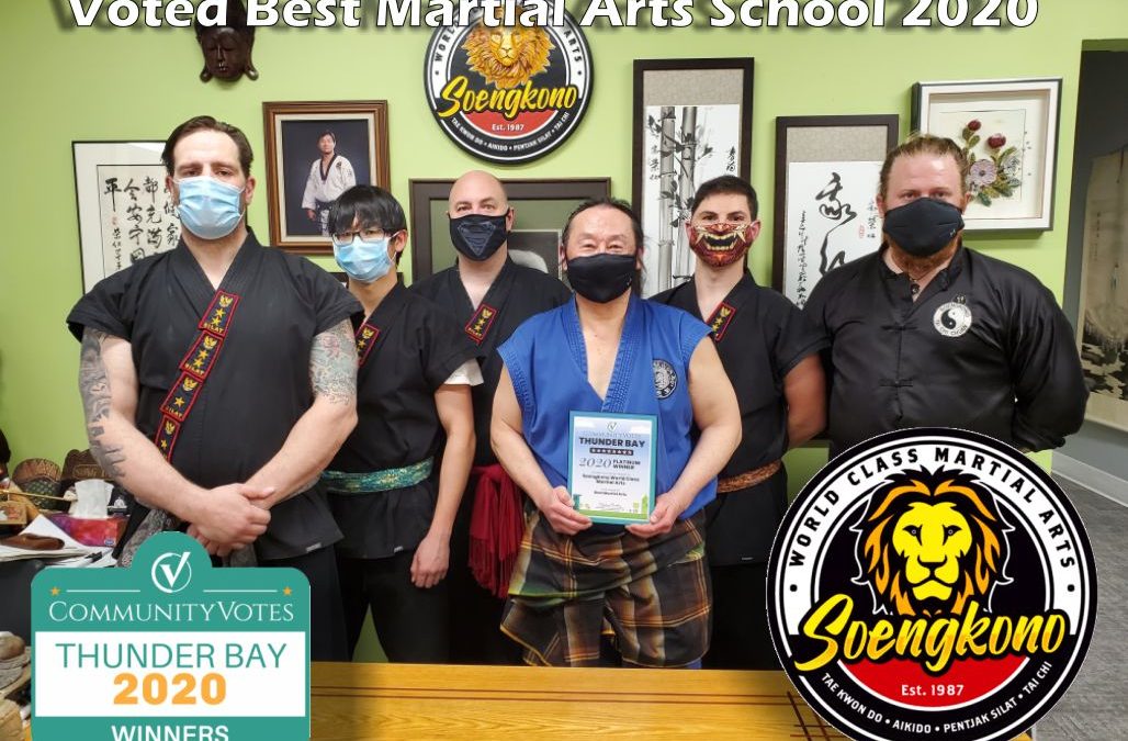 Thank you – Voted Best Martial Arts Thunder Bay